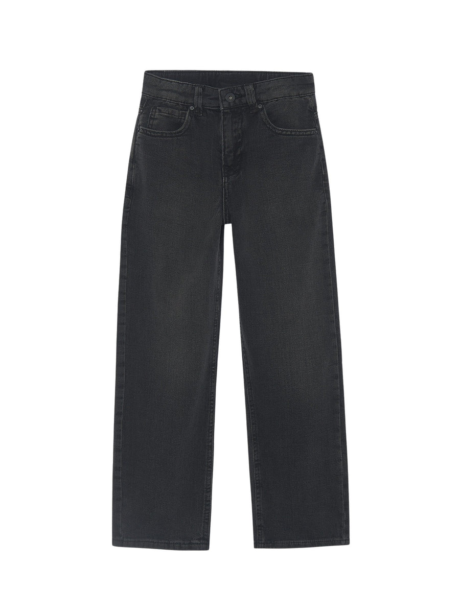 Calça denim wide fit Preto (Preto)  para Menino - Mayoral