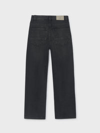 Calça denim wide fit Preto (Preto)  para Menino - Mayoral