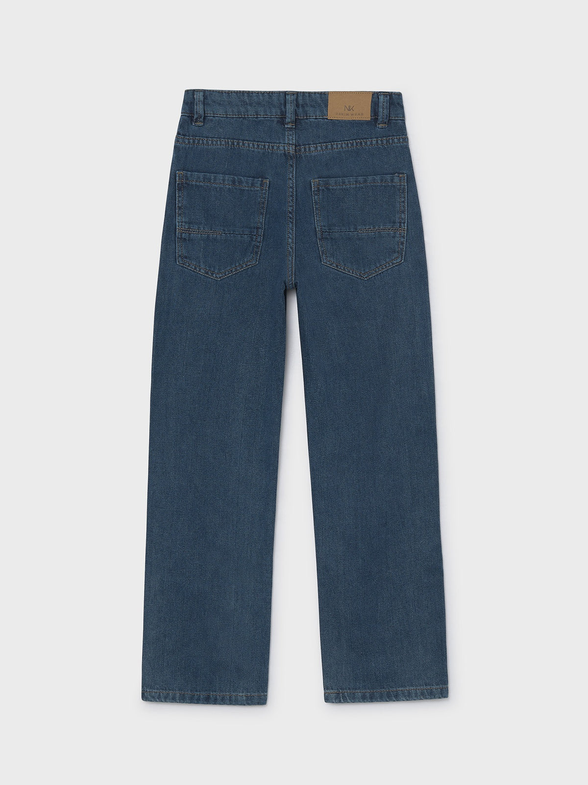 Calça denim wide fit Base (Ganga)  para Menino - Mayoral