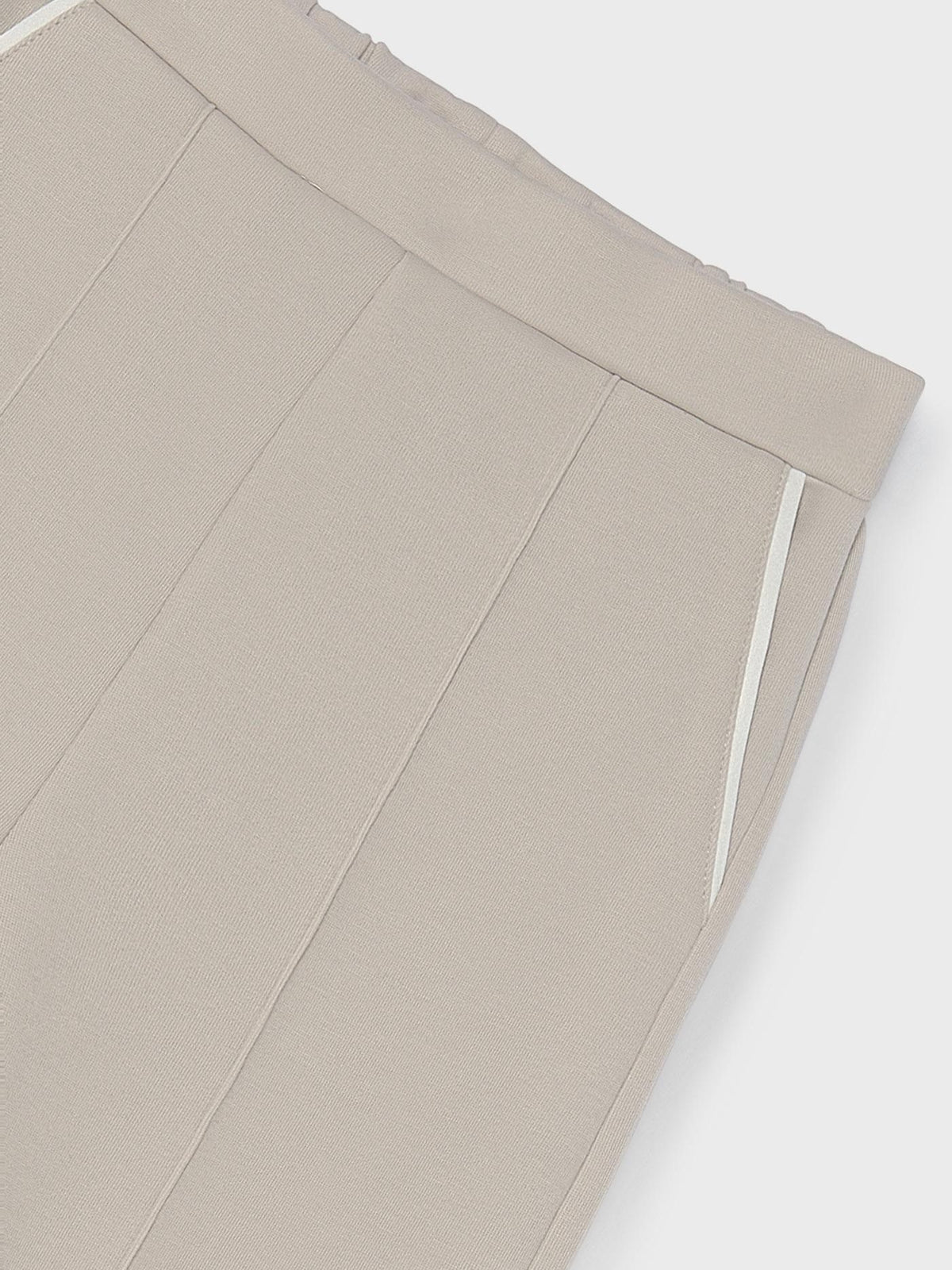 Calça interlock Pedra (Bege)  para Menina - Mayoral
