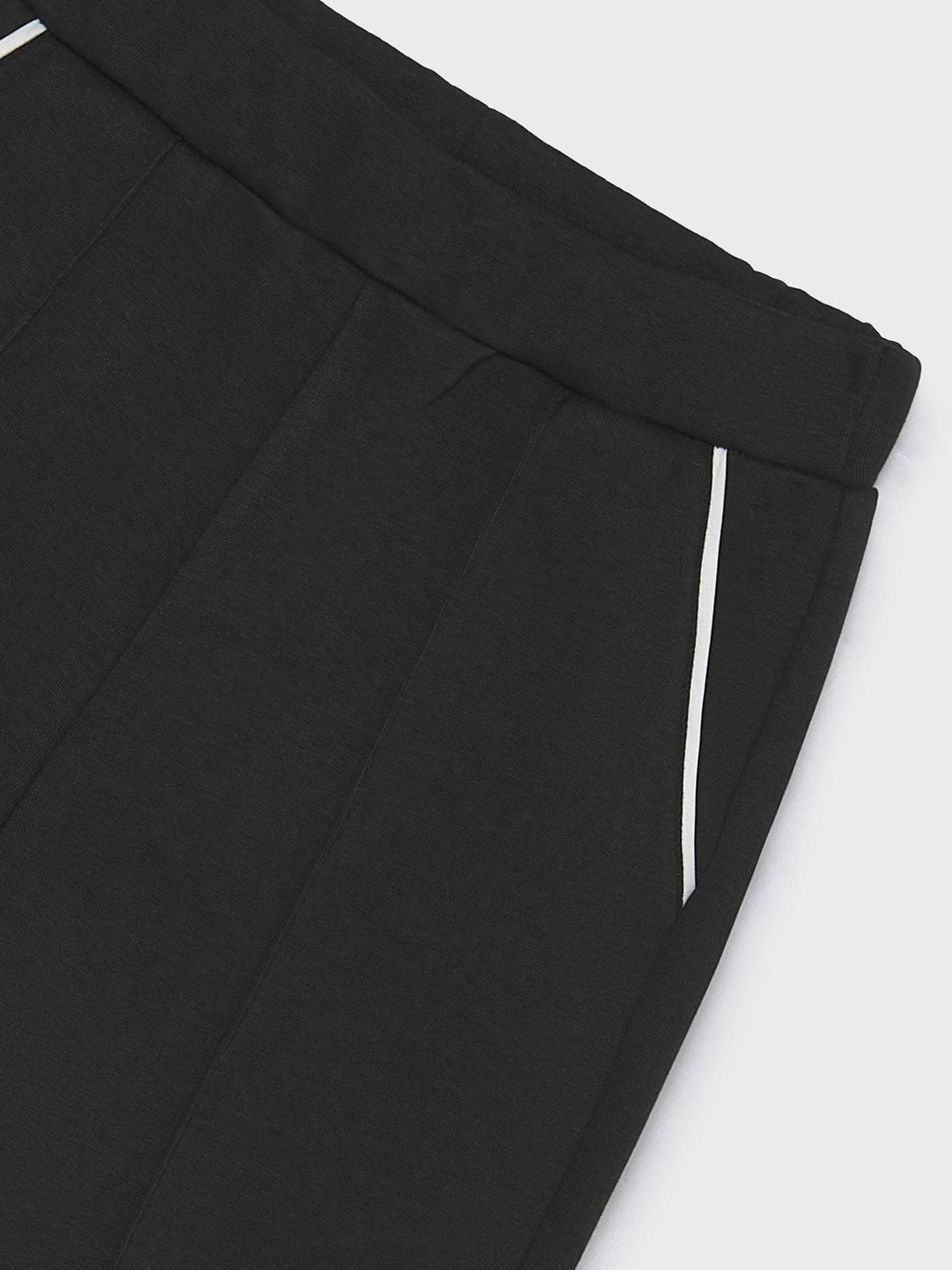 Calça interlock Preto (Preto)  para Menina - Mayoral