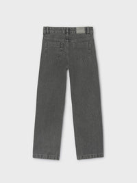 Calça relaxed fit denim Grey (Cinza)  para Menina - Mayoral