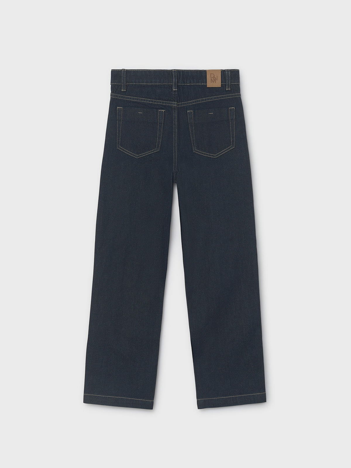 Calça relaxed fit denim Super escu (Marinho)  para Menina - Mayoral