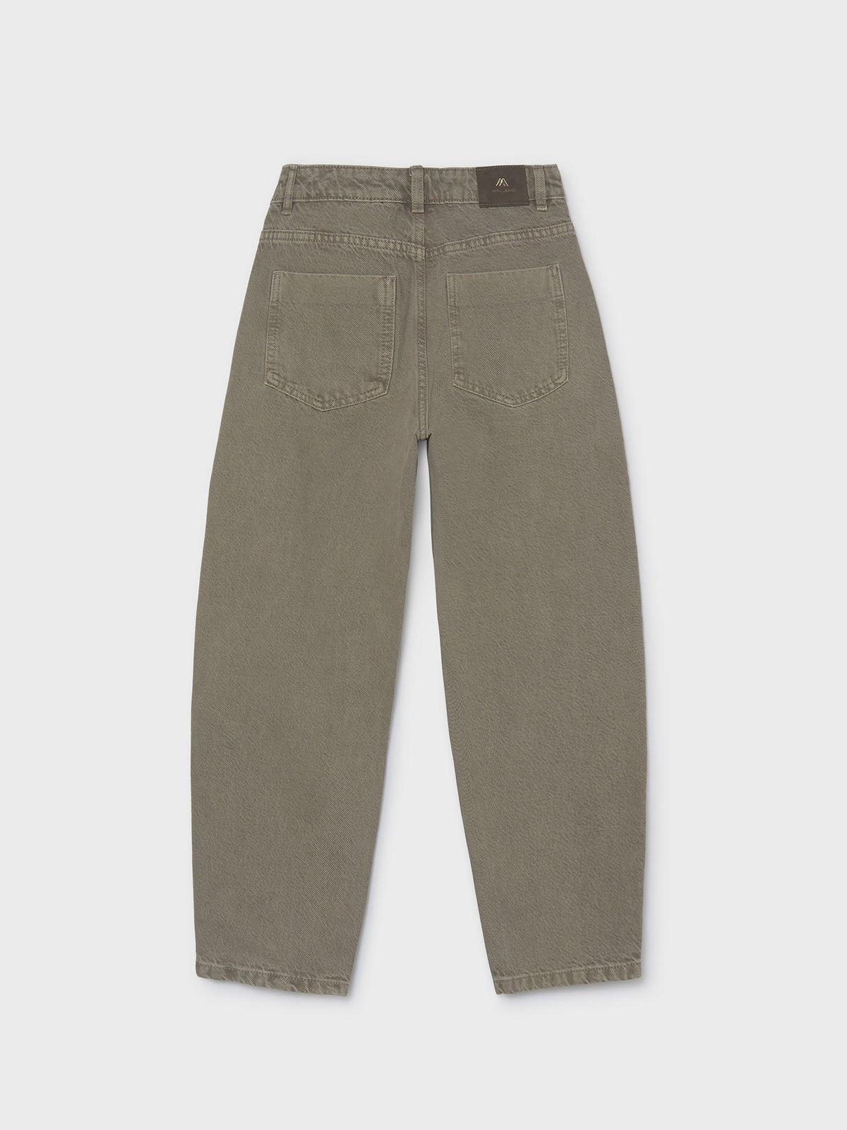 Calça sarja barrel Alga (Azeitona)  para Menina - Mayoral