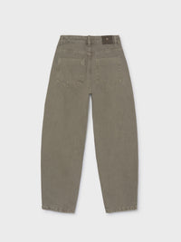 Calça sarja barrel Alga (Azeitona)  para Menina - Mayoral