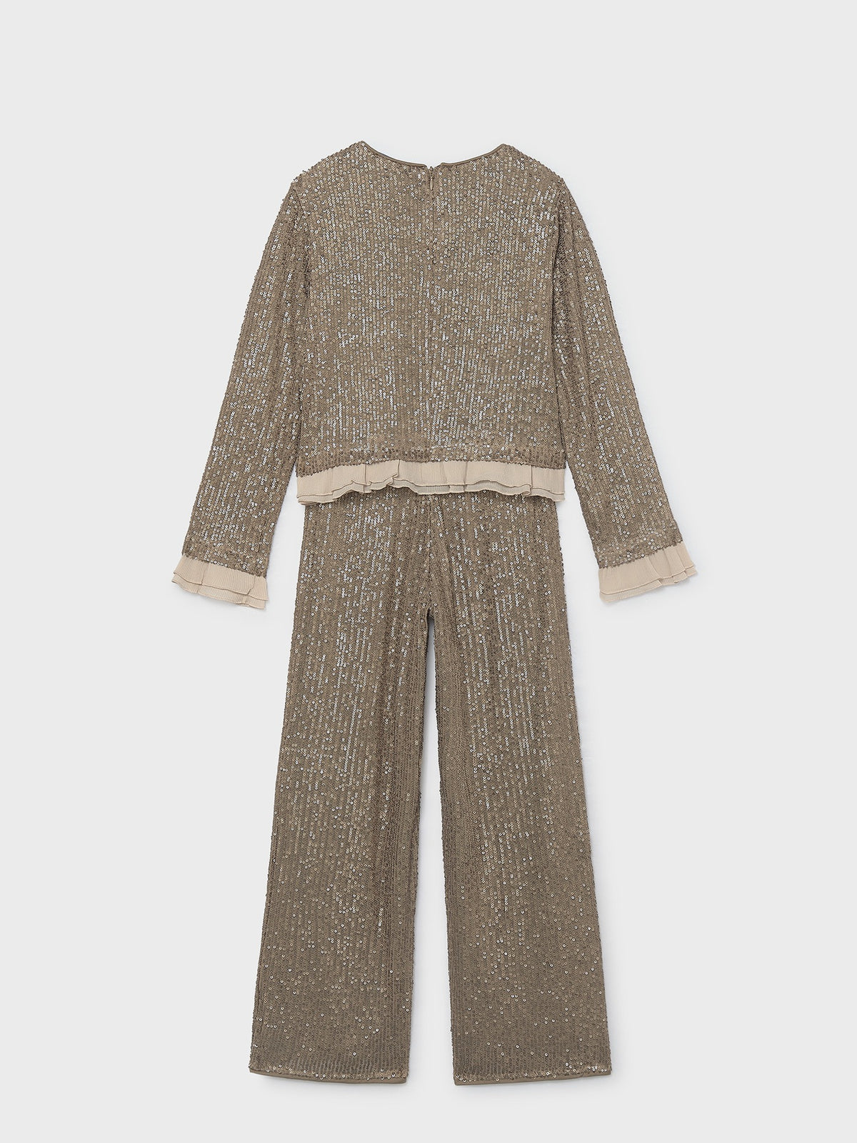 Conj. calça lantejoulas Bronze (Dourado)  para Menina - Mayoral