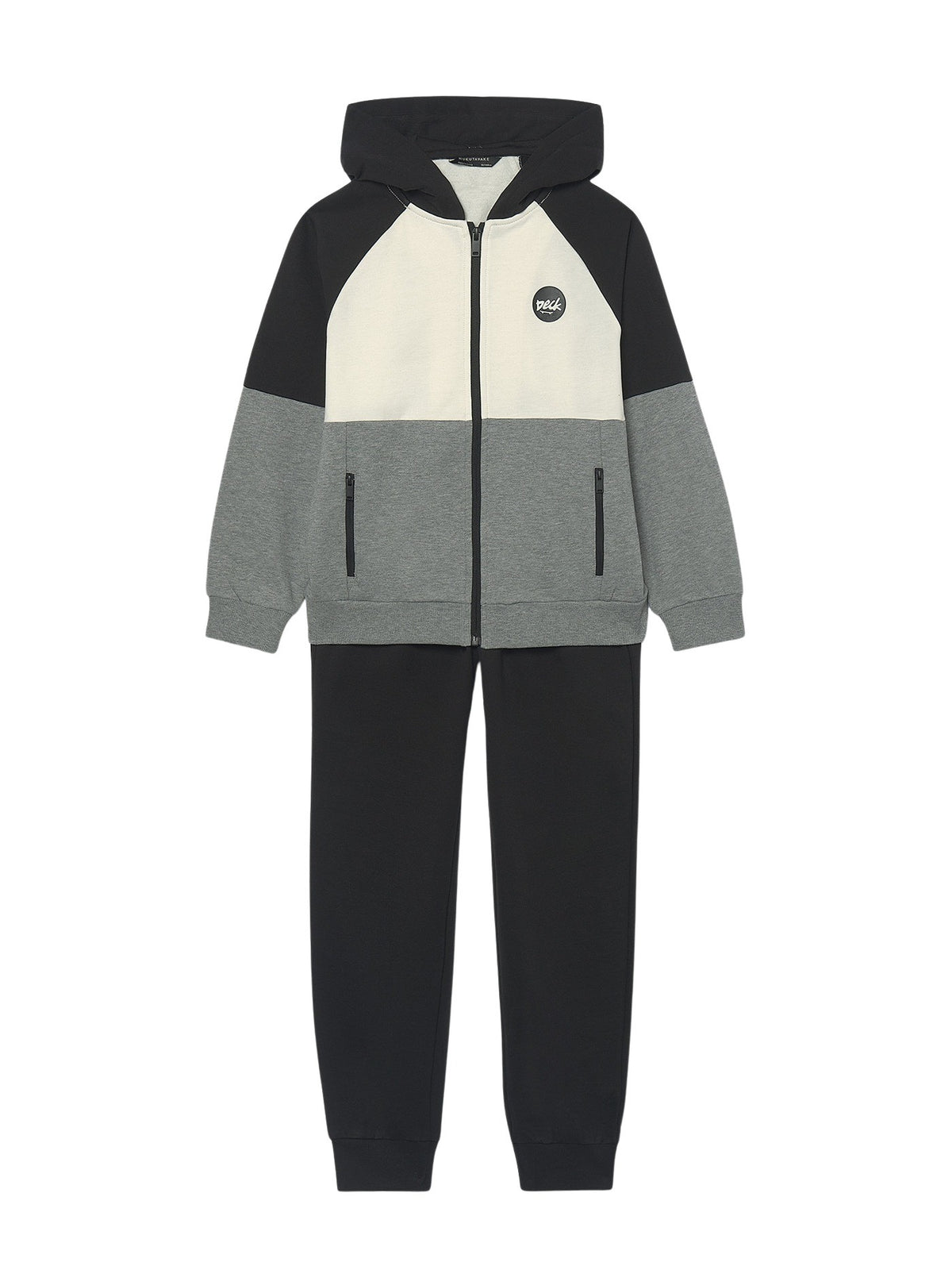 Fato treino back print Preto (Preto)  para Menino - Mayoral