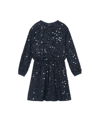 Vestido lantejoulas Azul escur (Marinho)  para Menina - Mayoral
