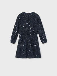 Vestido lantejoulas Azul escur (Marinho)  para Menina - Mayoral