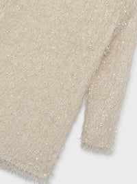 Vestido flecos Aveia (Bege)  para Menina - Mayoral
