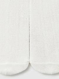 Meia calça folhos Crú (Creme / Pérola)  para Bebé Menina - Mayoral