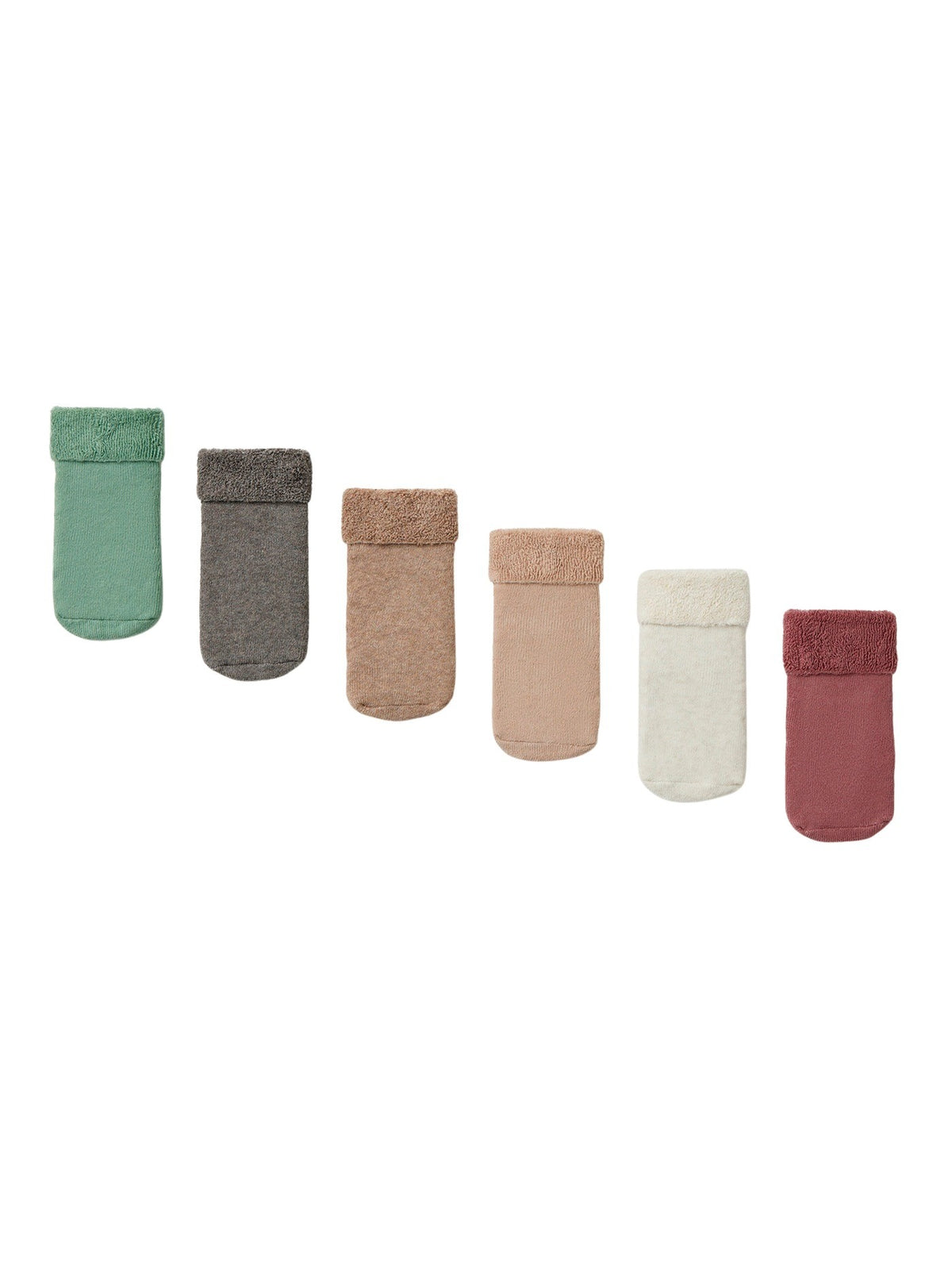 Conjunto de 6 meias Multicolor (Creme / Pérola)  para Bebé Menino - Mayoral