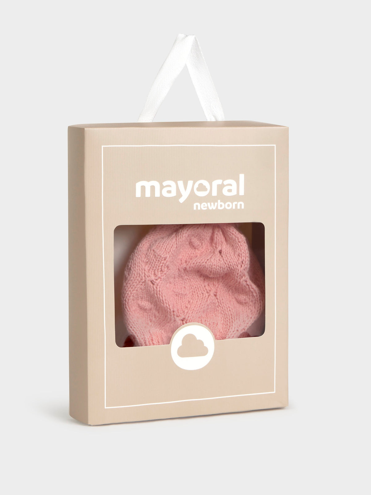 Conj.gorro e luvas Rosa b vig (Rosa Bébé)  para Bebé Menina - Mayoral