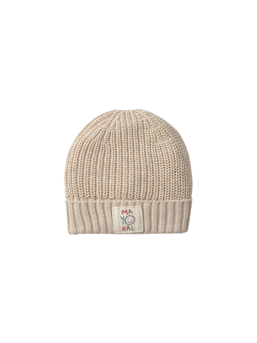 Gorro Tricot Rocha vig (Bege)  para Bebé Menino - Mayoral