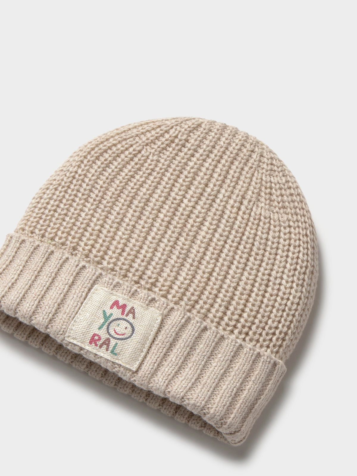 Gorro Tricot Rocha vig (Bege)  para Bebé Menino - Mayoral