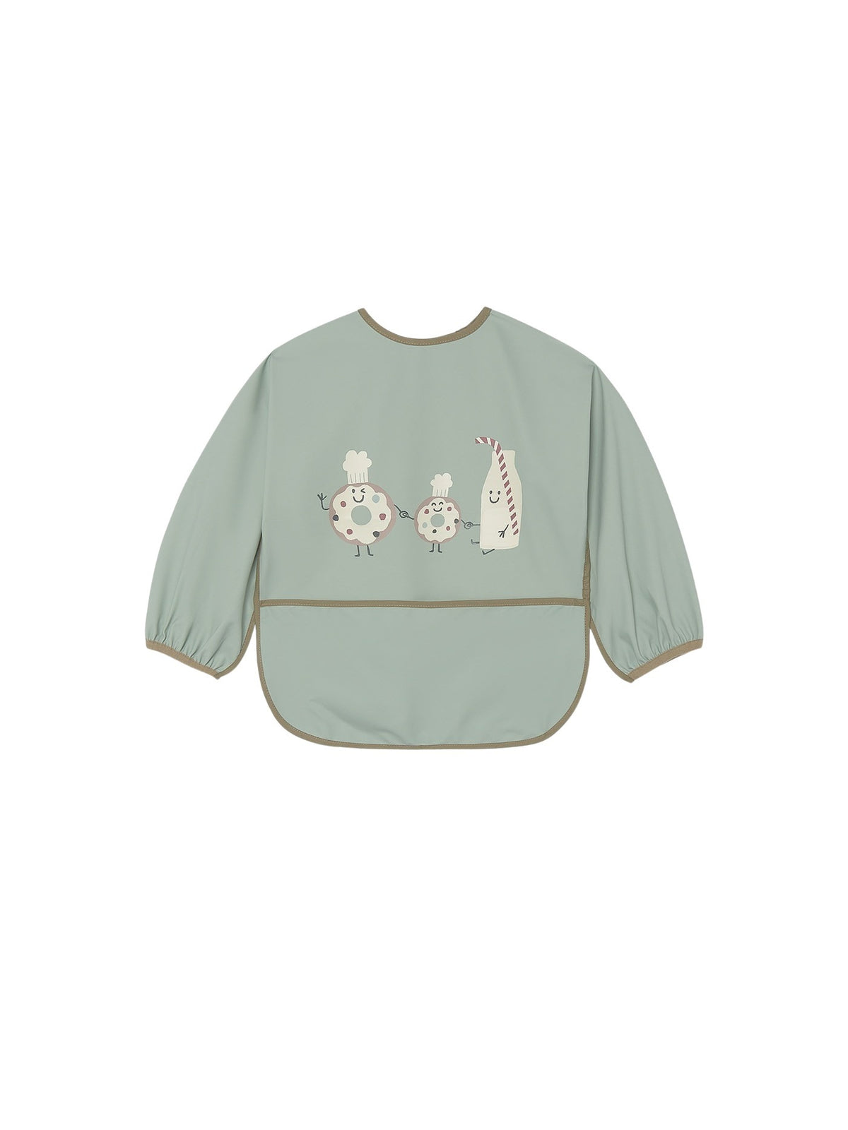 Babete com mangas Jaspe (Verde seco)  para Bebé Menina - Mayoral