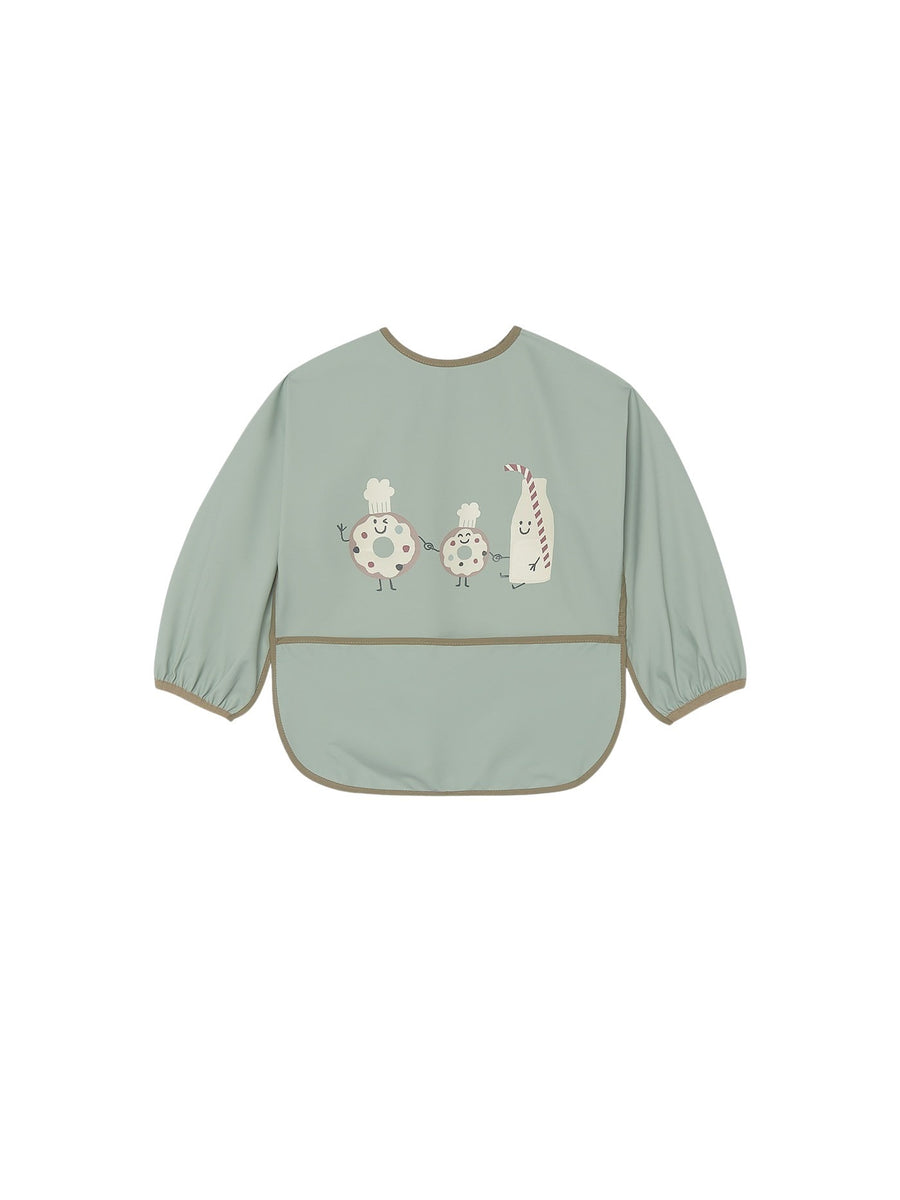 Babete com mangas Jaspe (Verde seco)  para Bebé Menina - Mayoral