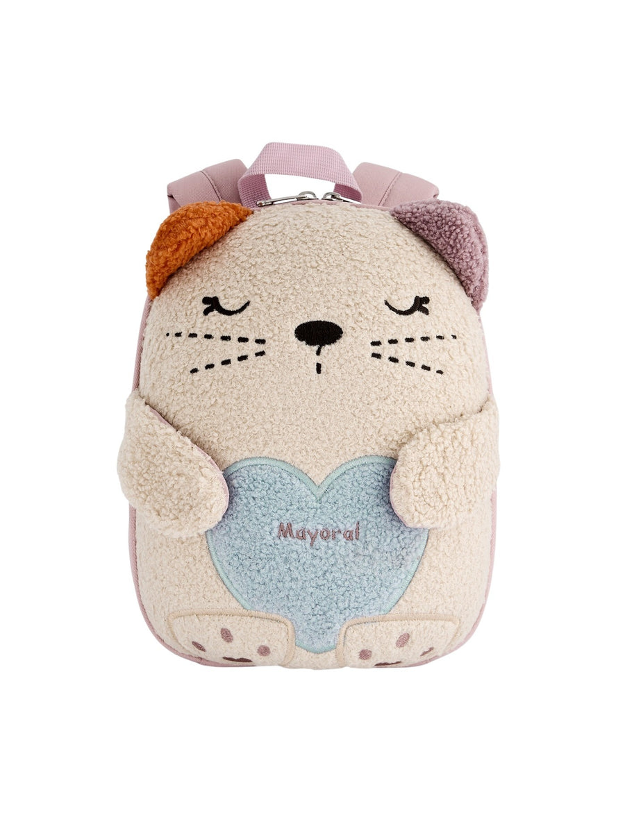 Mochila escola Gato (Celeste)  para Bebé Menina - Mayoral