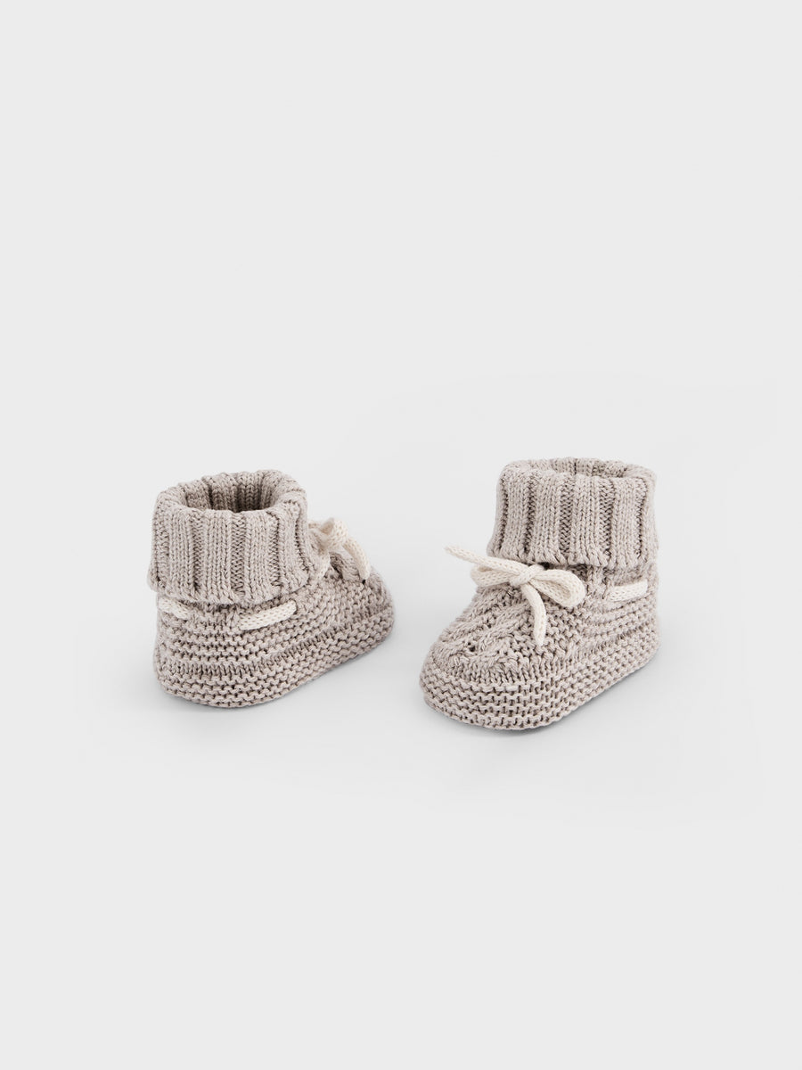 Carapins tricot Moca vig (Castanho Claro)  para Bebé Menino - Mayoral