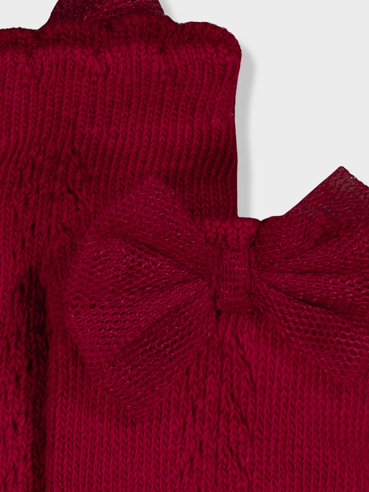 Meia alta Vermelho (Vermelho)  para Bebé Menina - Mayoral