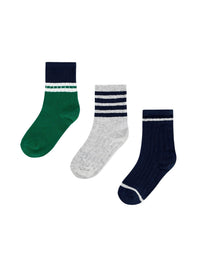 Set soquetes Dark lago (Verde Escuro)  para Menino - Mayoral