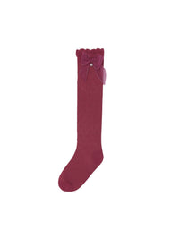 Meias Framboesa (Vermelho Escuro)  para Menina - Mayoral