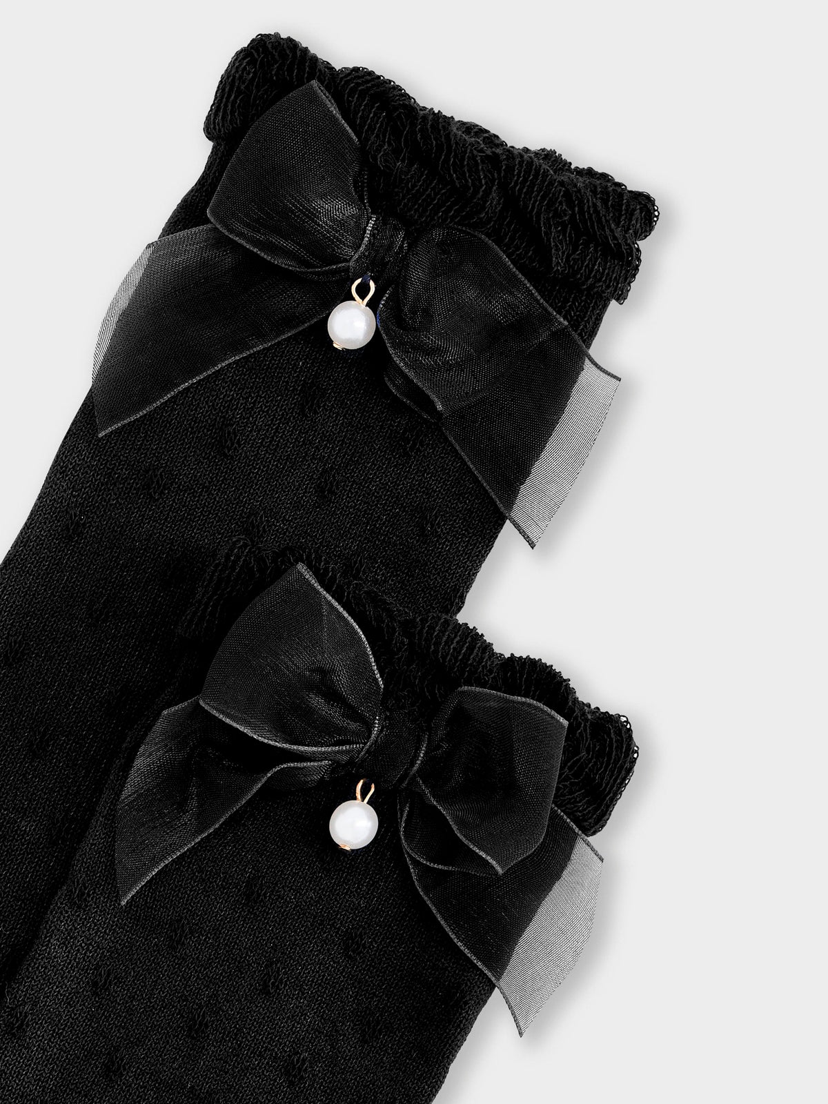 Meias Preto (Preto)  para Menina - Mayoral