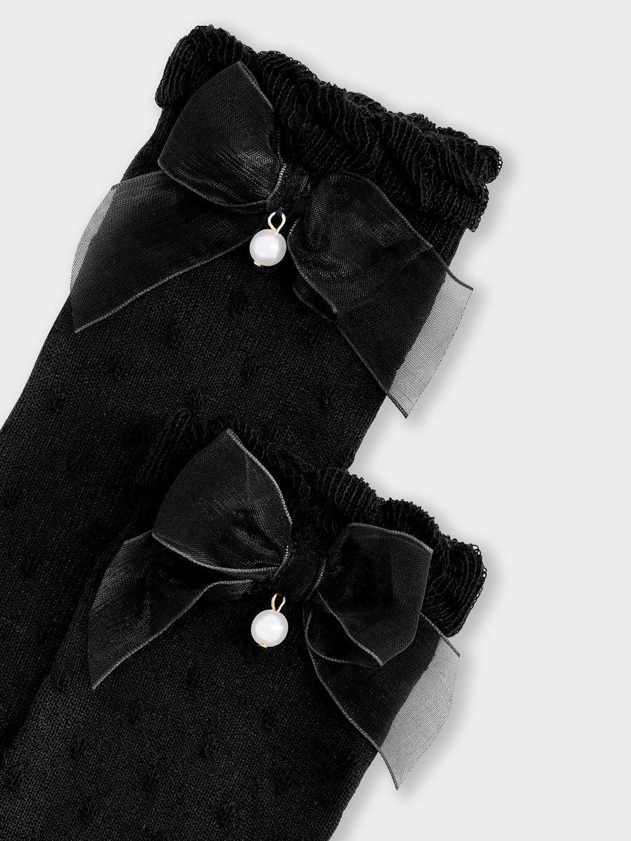Meias Preto (Preto)  para Menina - Mayoral
