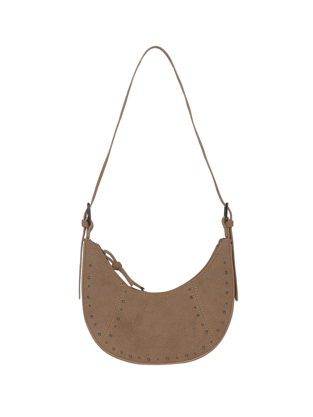 Bolsa suede meia lua Caramelo (Castanho Claro)  para Menina - Mayoral