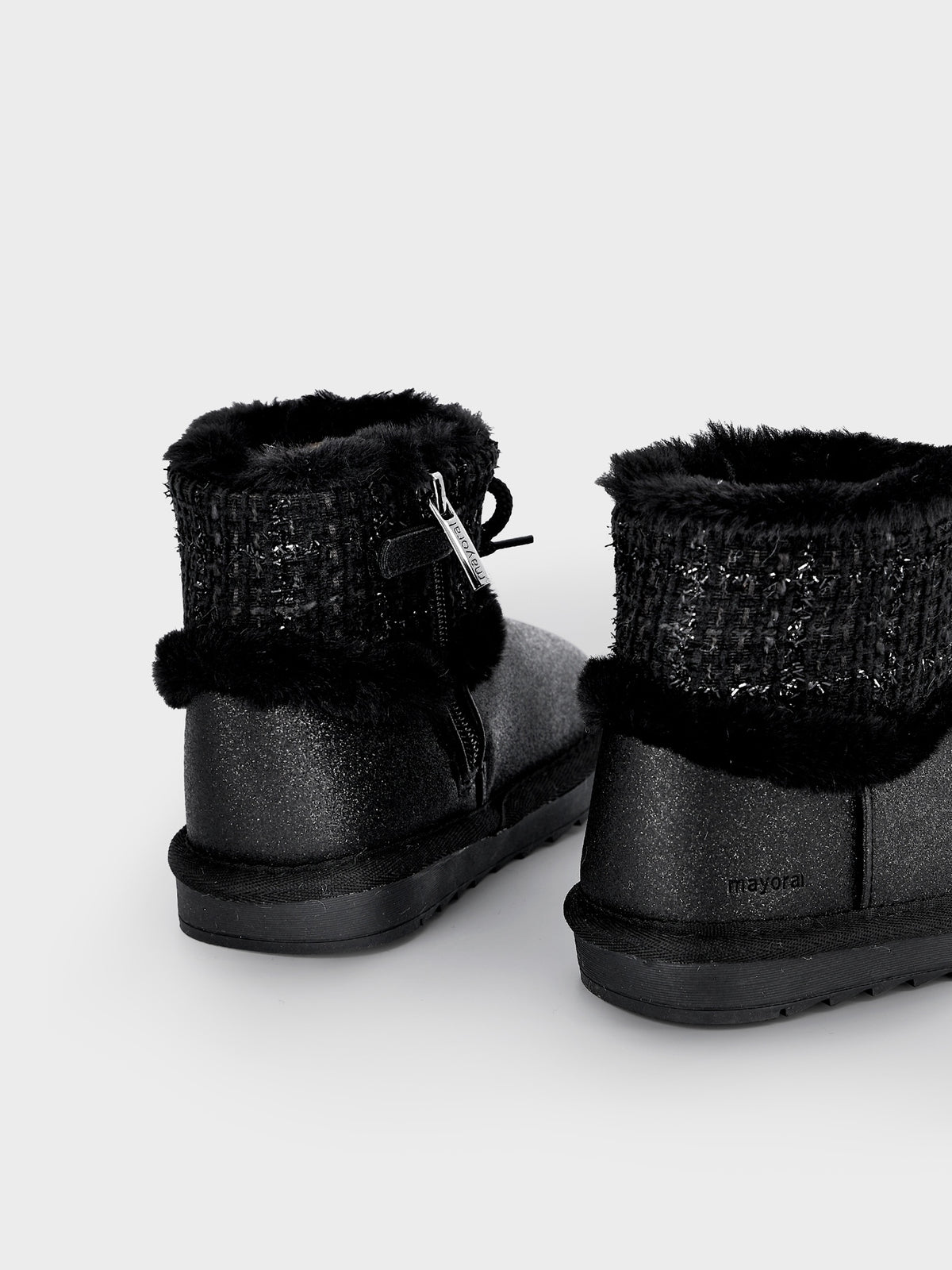 Bota australiana forro pelo Preto (Preto)  para Menina - Mayoral