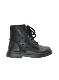 Bota rendada Preto (Preto)  para Menina - Mayoral