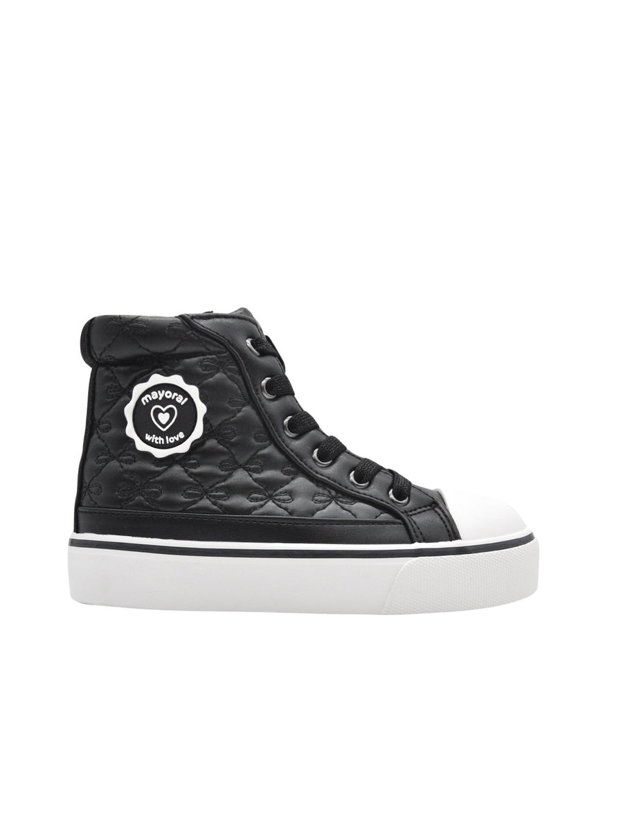 Botim acolchoado Preto (Preto)  para Menina - Mayoral