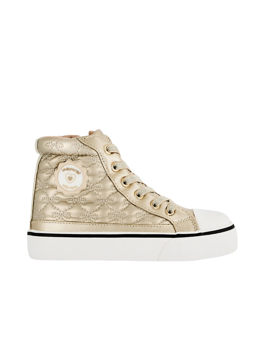 Botim acolchoado Ouro (Dourado)  para Menina - Mayoral