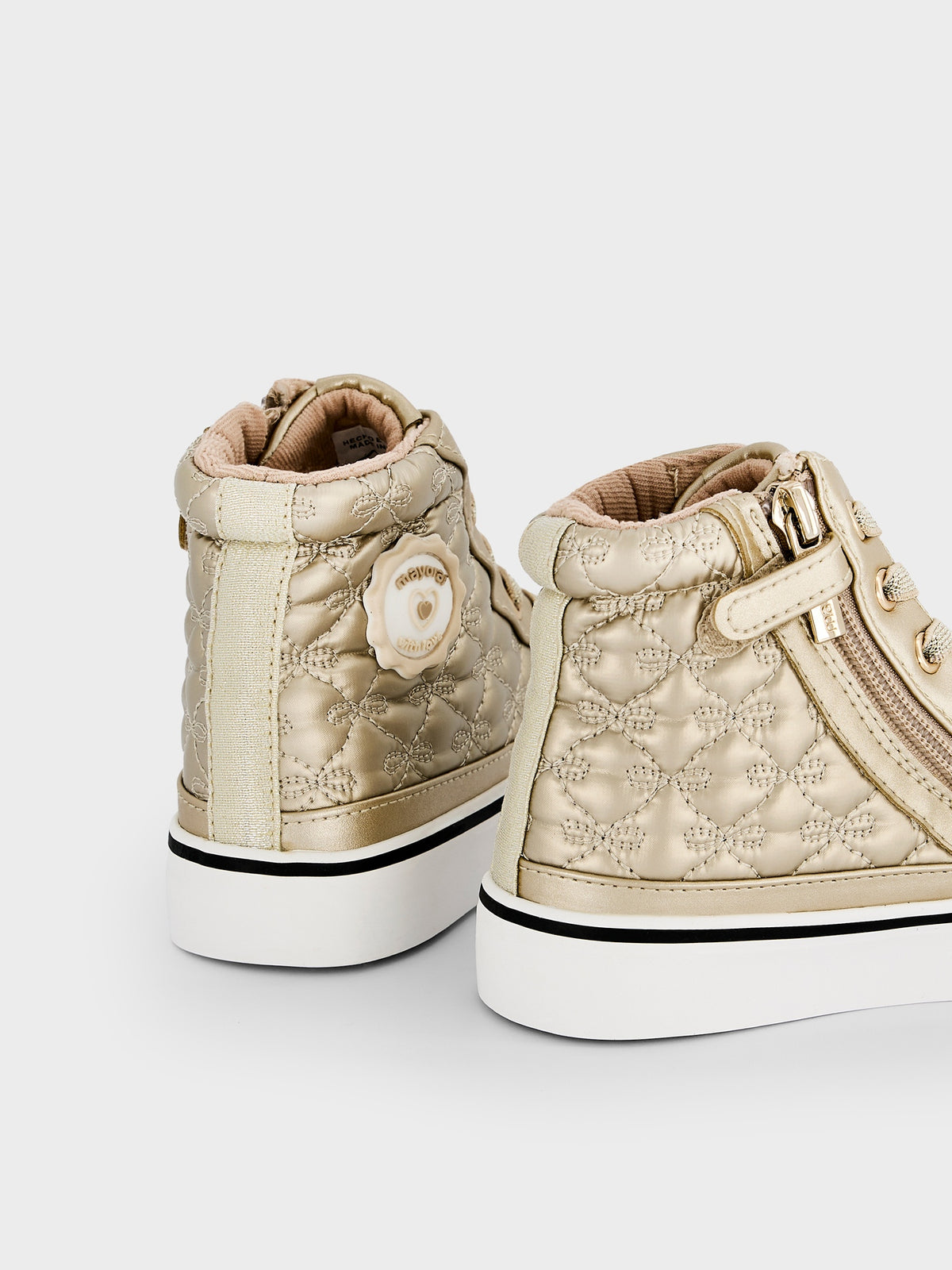 Botim acolchoado Ouro (Dourado)  para Menina - Mayoral
