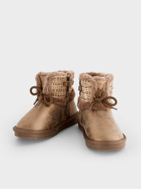 Bota australiana forro pelo Castanho (Castanho)  para Menina - Mayoral