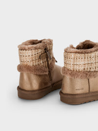Bota australiana forro pelo Castanho (Castanho)  para Menina - Mayoral