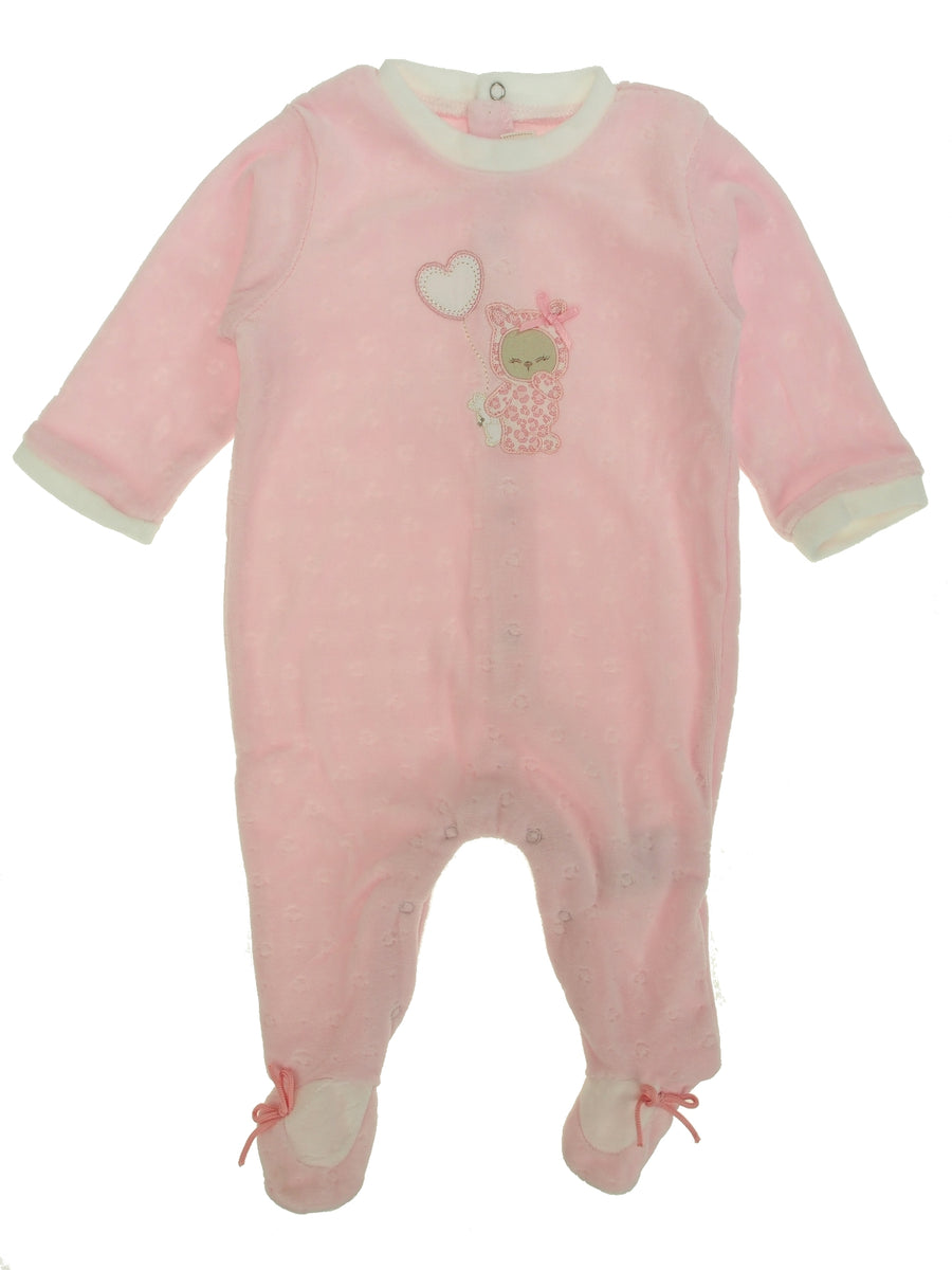 Pijama jacquard Rosa baby (Rosa Bébé)  para Bebé Menina - Mayoral