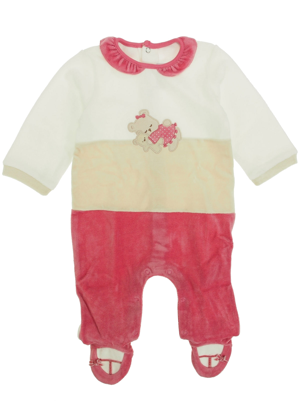 Pijama blocking Rose (Rosa Velho)  para Bebé Menina - Mayoral