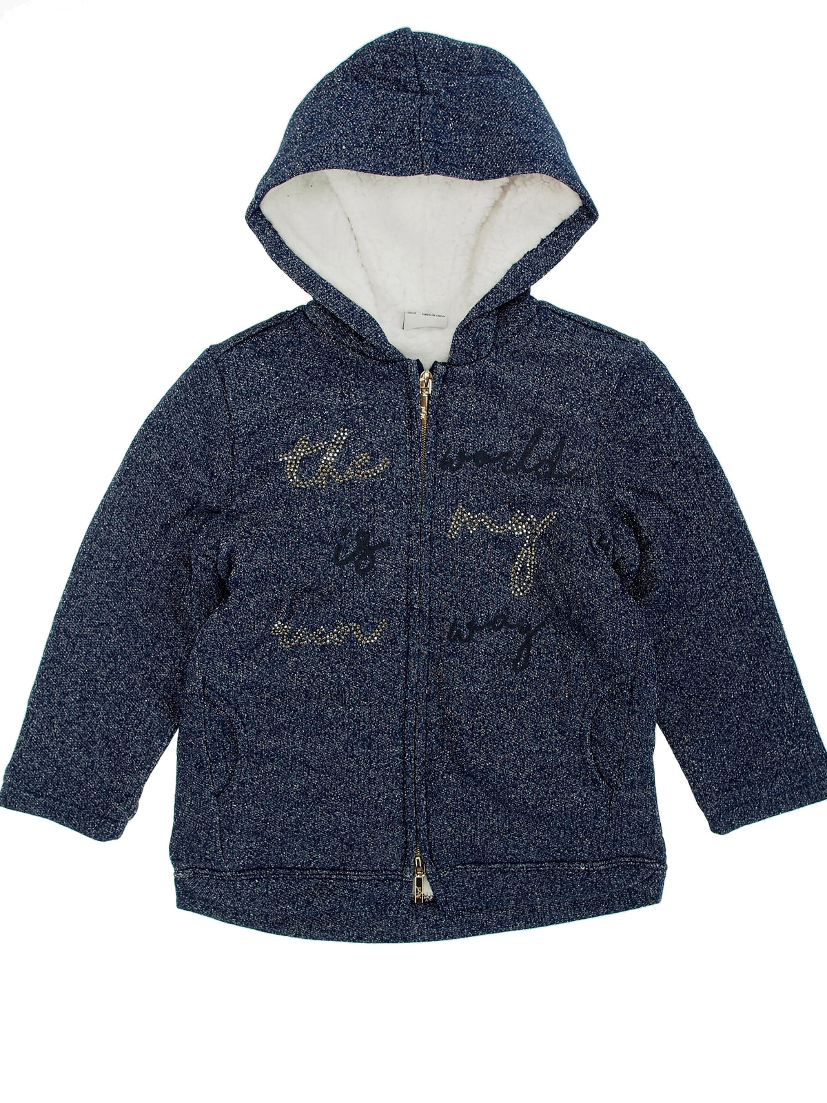 Casaco comp. forrado Azul navy (Marinho)  para Menina - Mayoral
