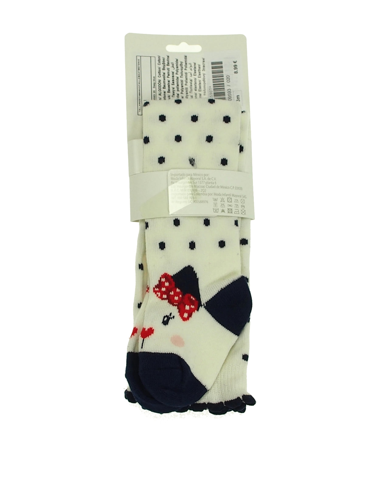 Meias jacquard Deep blue (Marinho)  para Bebé Menina - Mayoral