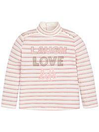Camisola riscas lurex Salmão     (Salmão)  para Menina - Mayoral