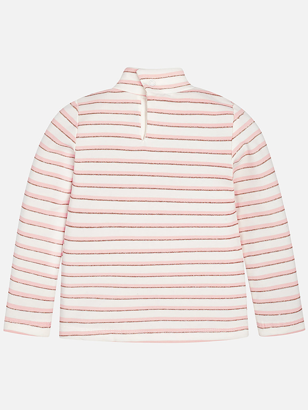 Camisola riscas lurex Salmão     (Salmão)  para Menina - Mayoral