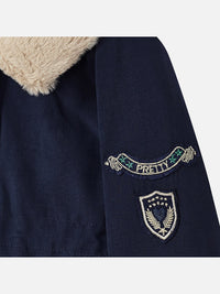 Parka sarja Marinho    (Marinho)  para Menina - Mayoral