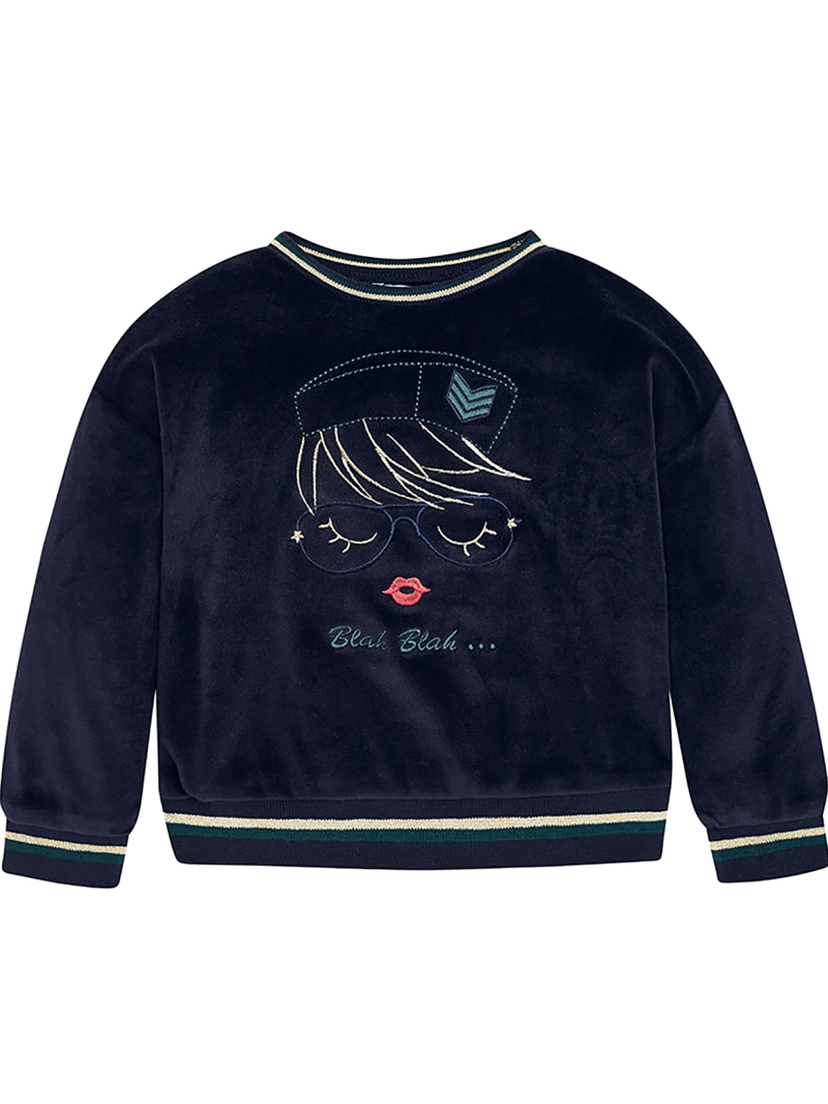 Sweat-shirt Marinho    (Marinho)  para Menina - Mayoral