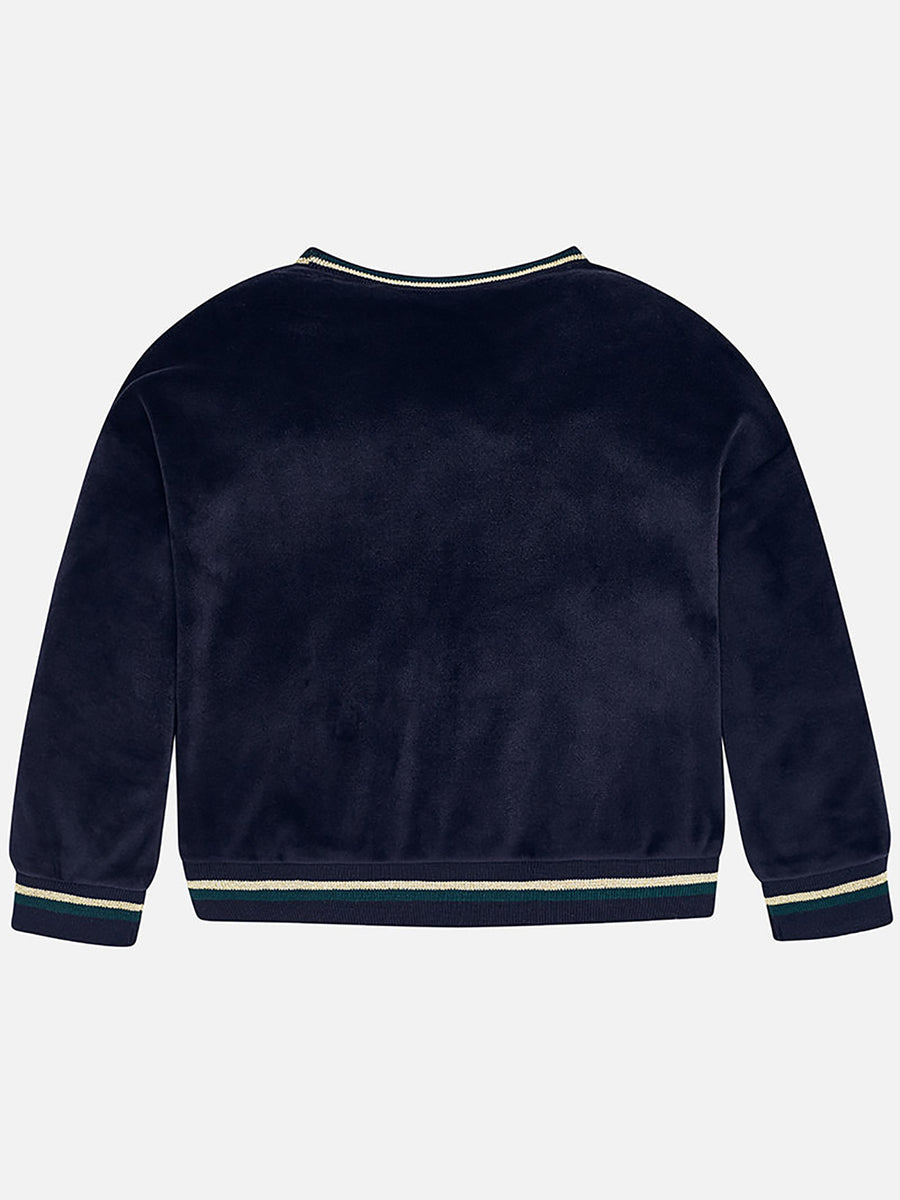 Sweat-shirt Marinho    (Marinho)  para Menina - Mayoral
