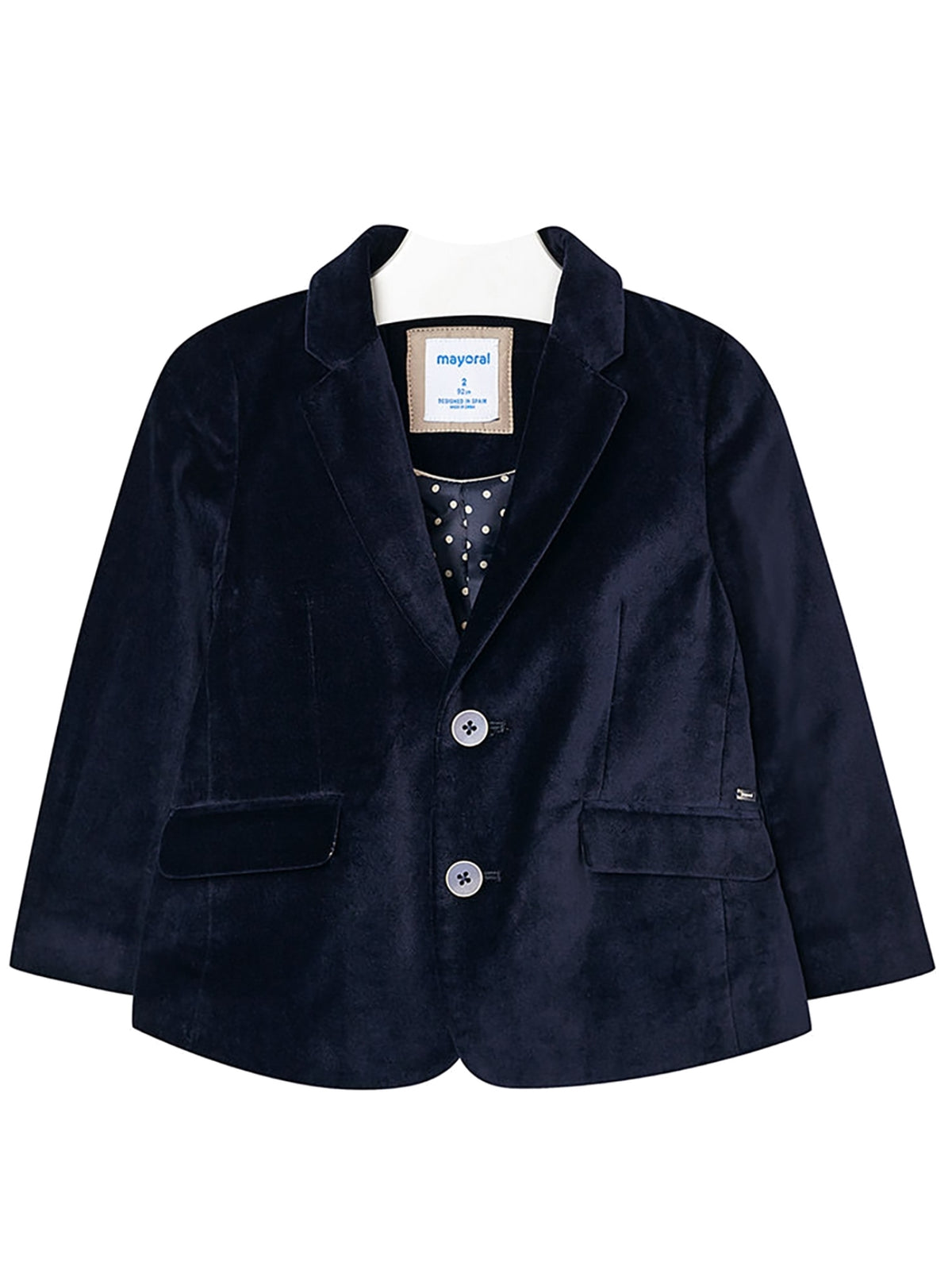 Blazer veludo Marinho    (Marinho)  para Menina - Mayoral