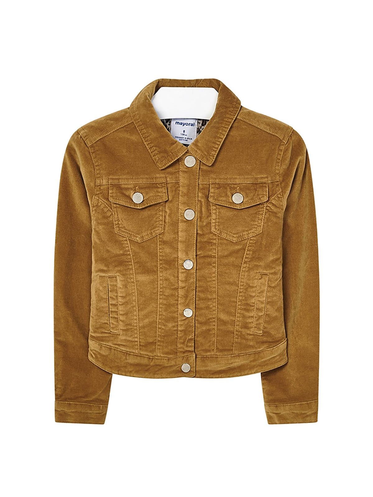 Blusão terciopelo Mostarda   (Amarelo Ocre)  para Menina - Mayoral