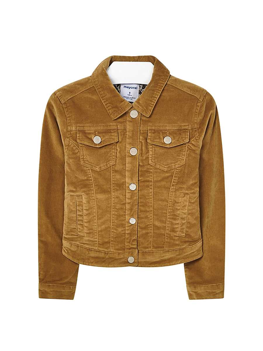 Blusão terciopelo Mostarda   (Amarelo Ocre)  para Menina - Mayoral
