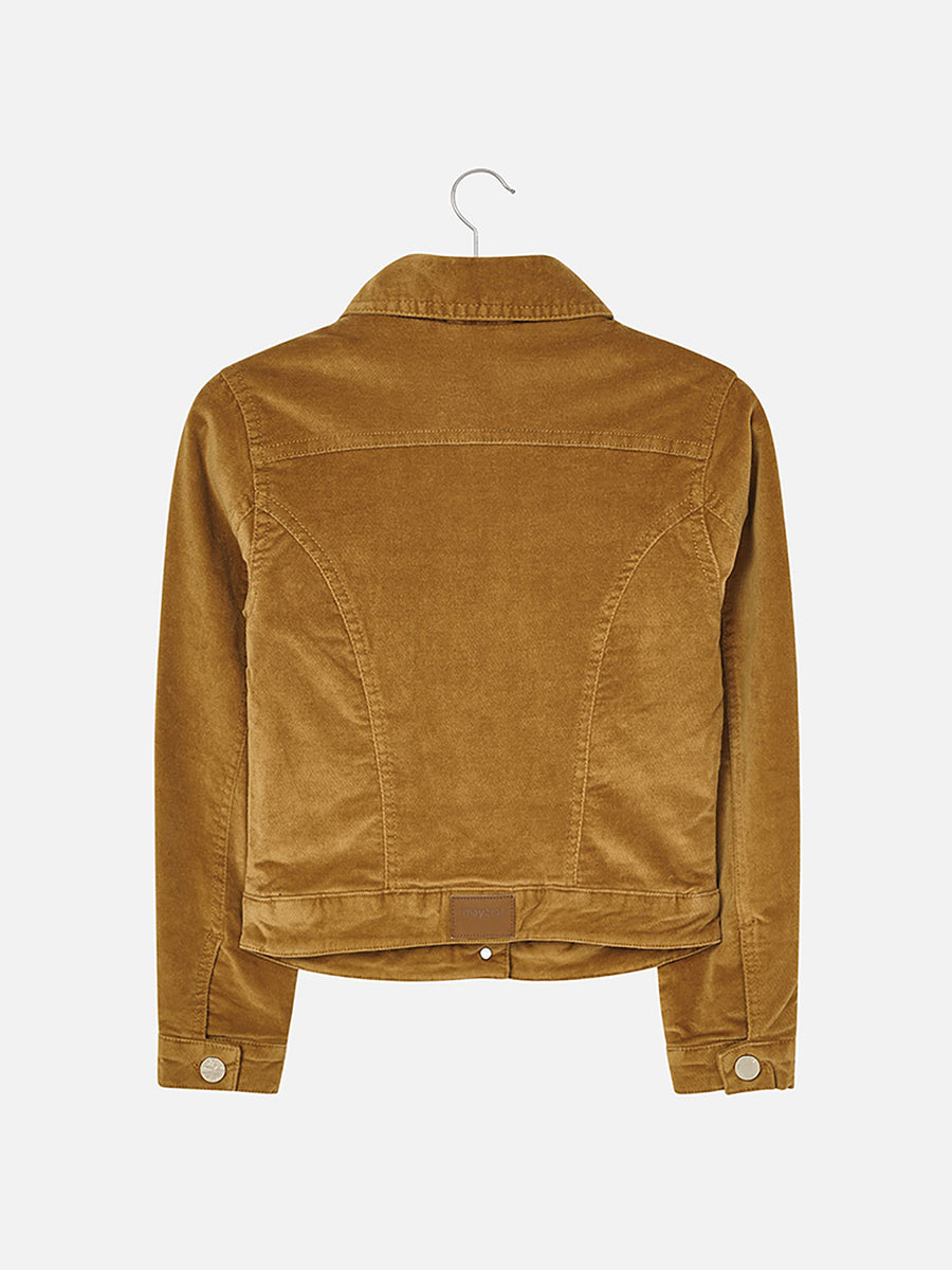 Blusão terciopelo Mostarda   (Amarelo Ocre)  para Menina - Mayoral