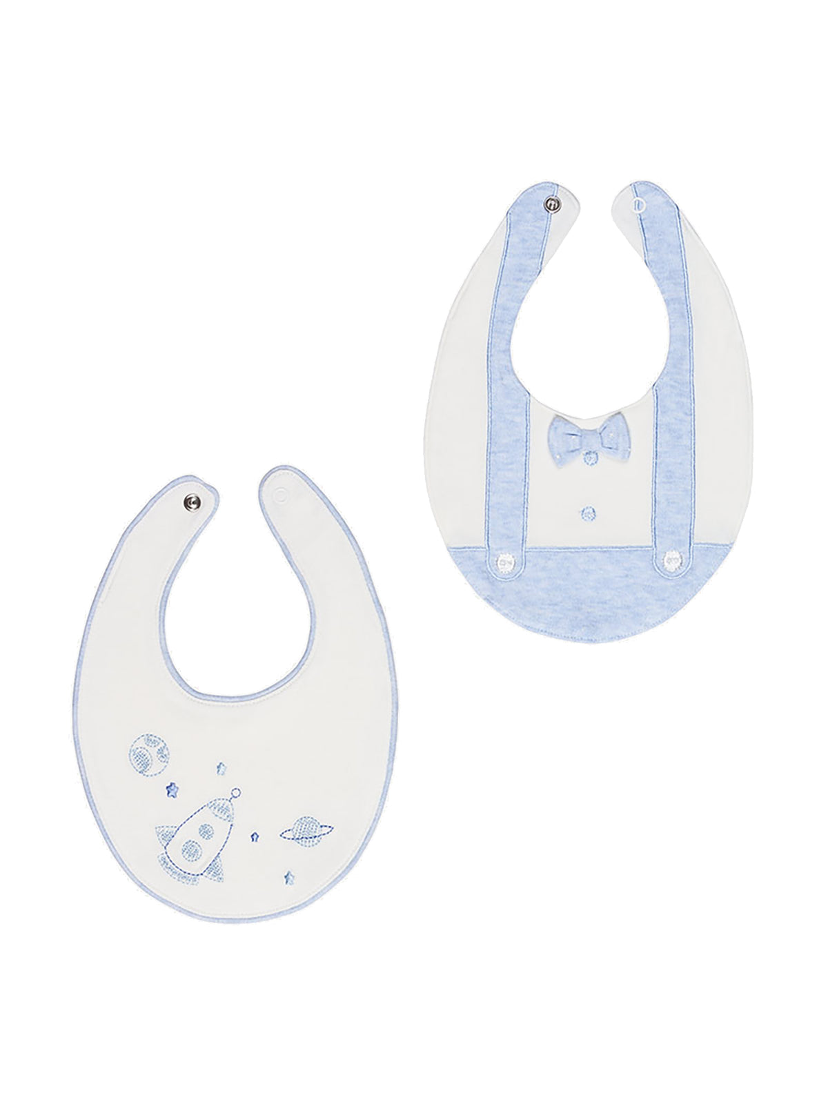Set 2 babetes Azul céu v (Azul)  para Bebé Menino - Mayoral